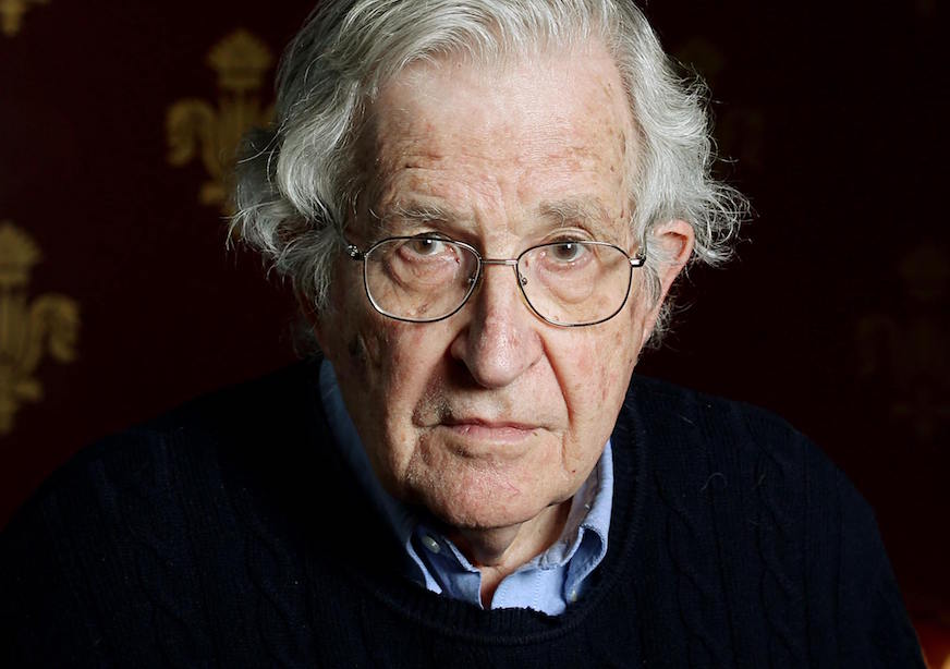 Chomsky, aos 90 anos, o mais jovem socialista intelectualmente das américas.